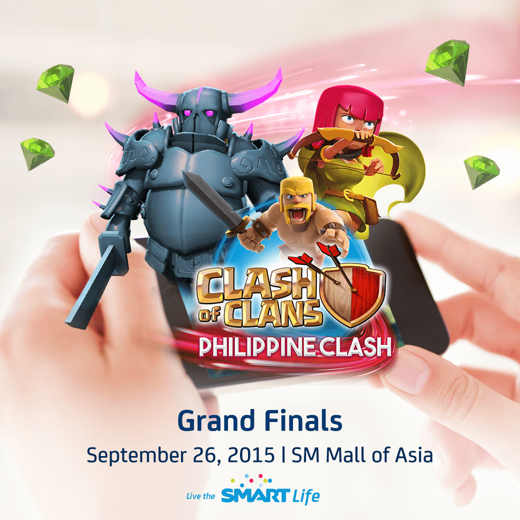 Smart’s Philippine Clash of Clans Finals All Set on Sept 26