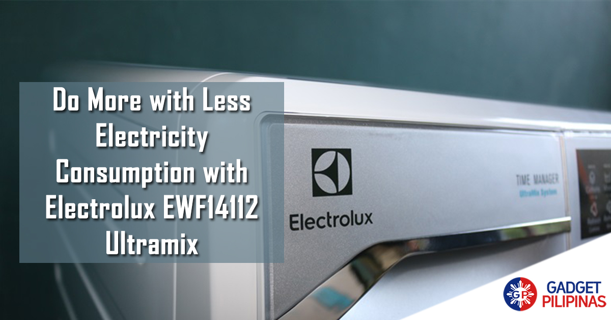 Do More with Less Electricity Consumption with Electrolux EWF14112 Ultramix