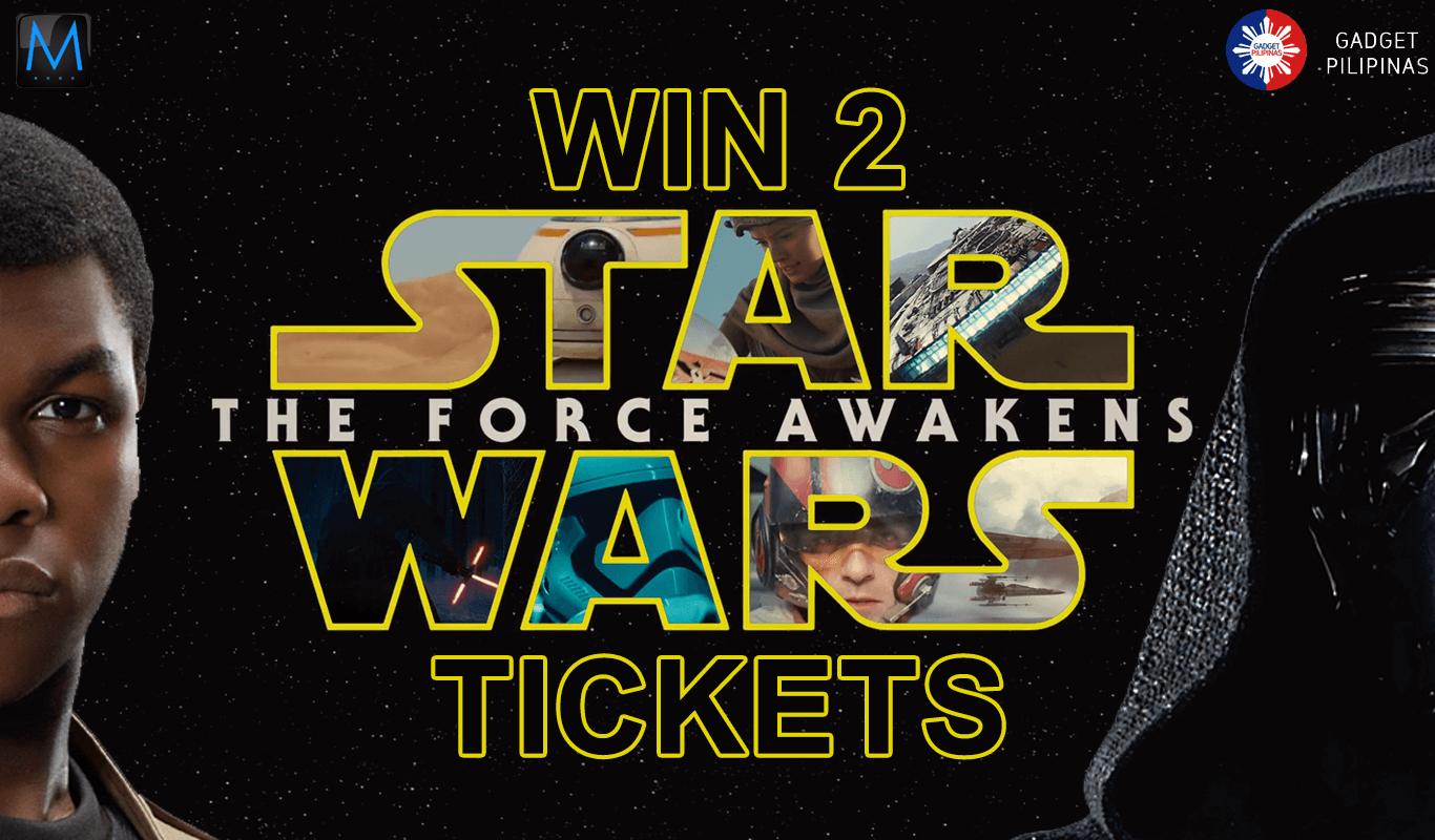 Win 2 Star Wars: The Force Awakens Tickets and Watch on December 18 at Bonifacio High Street