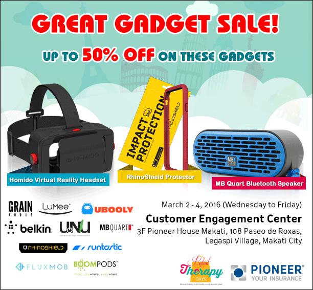 Pioneer Retail Therapy offers 50% discount on gadgets