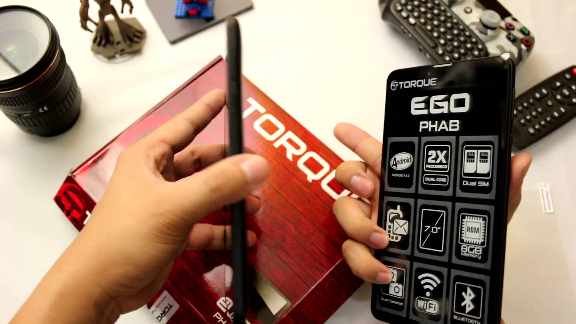 VIDEO: Torque Ego Phab 3G Unboxing and Device Preview
