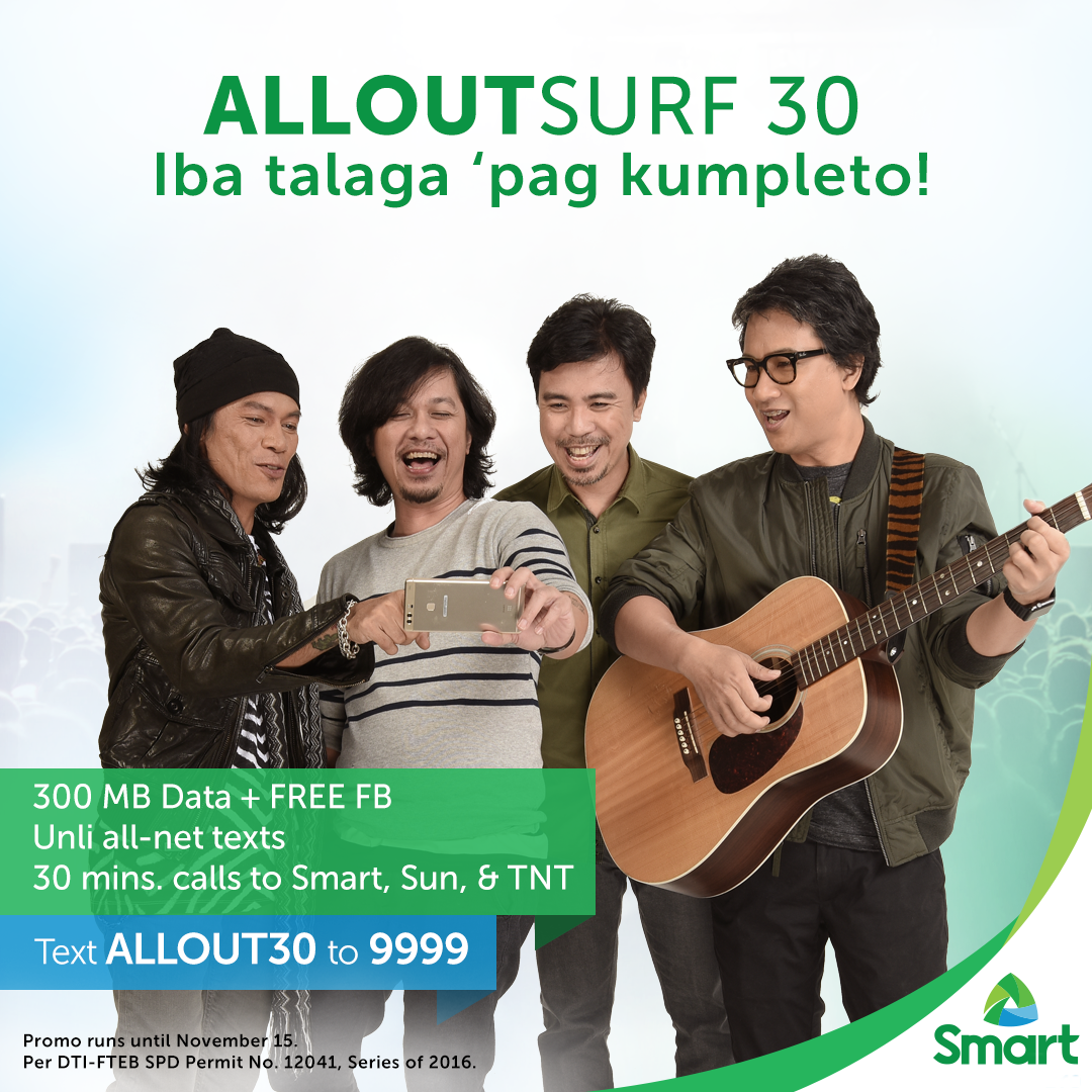 Smart Launches ALLOUTSURF 30: The First Ever All in One Surf, Call, and Text Promo in PH
