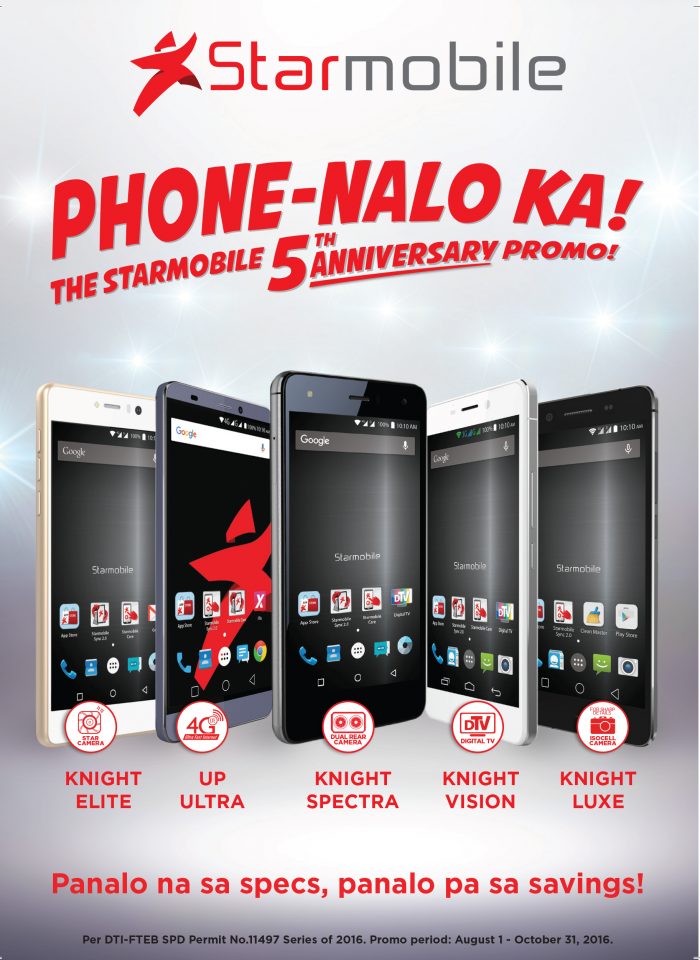 Starmobile Celebrates 5 Years With a Big Sale
