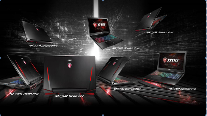 MSI Launches New Lineup of Gaming Notebooks with GTX 10 Series Graphics (Highlights)