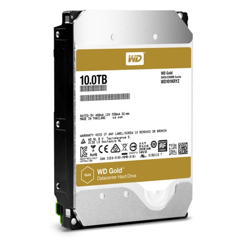 Western Digital Gold 10 TB Datacenter Hard Drive Now Available in PH