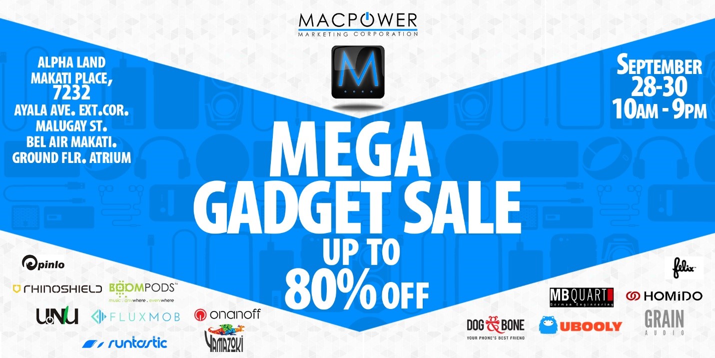 Macpower to Hold its First Mega Gadget Sale on September 28 to 30