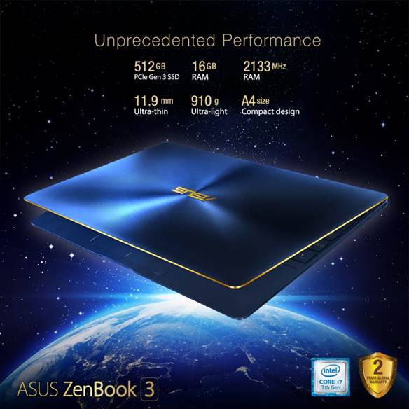 The ASUS Zenbook 3 Can Now Be Yours For PhP79,995 (Where to Buy)