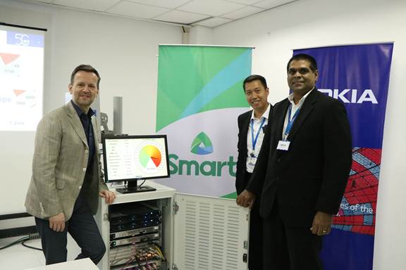 Nokia and Smart Conducts First 5G Demo in PH