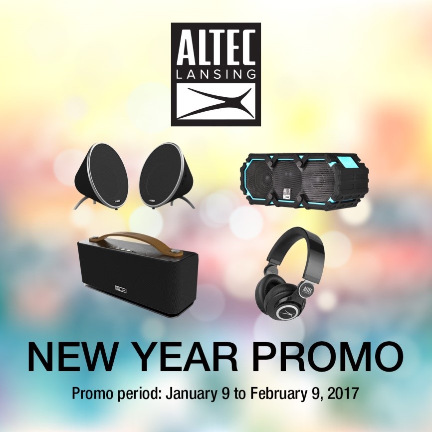 Altec Lansing Holds New Year Special Promo
