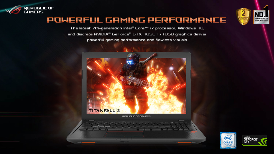 ASUS Unveils ROG Strix GL753 and GL553 Gaming Laptops: Kaby Lake Gaming Goes Portable