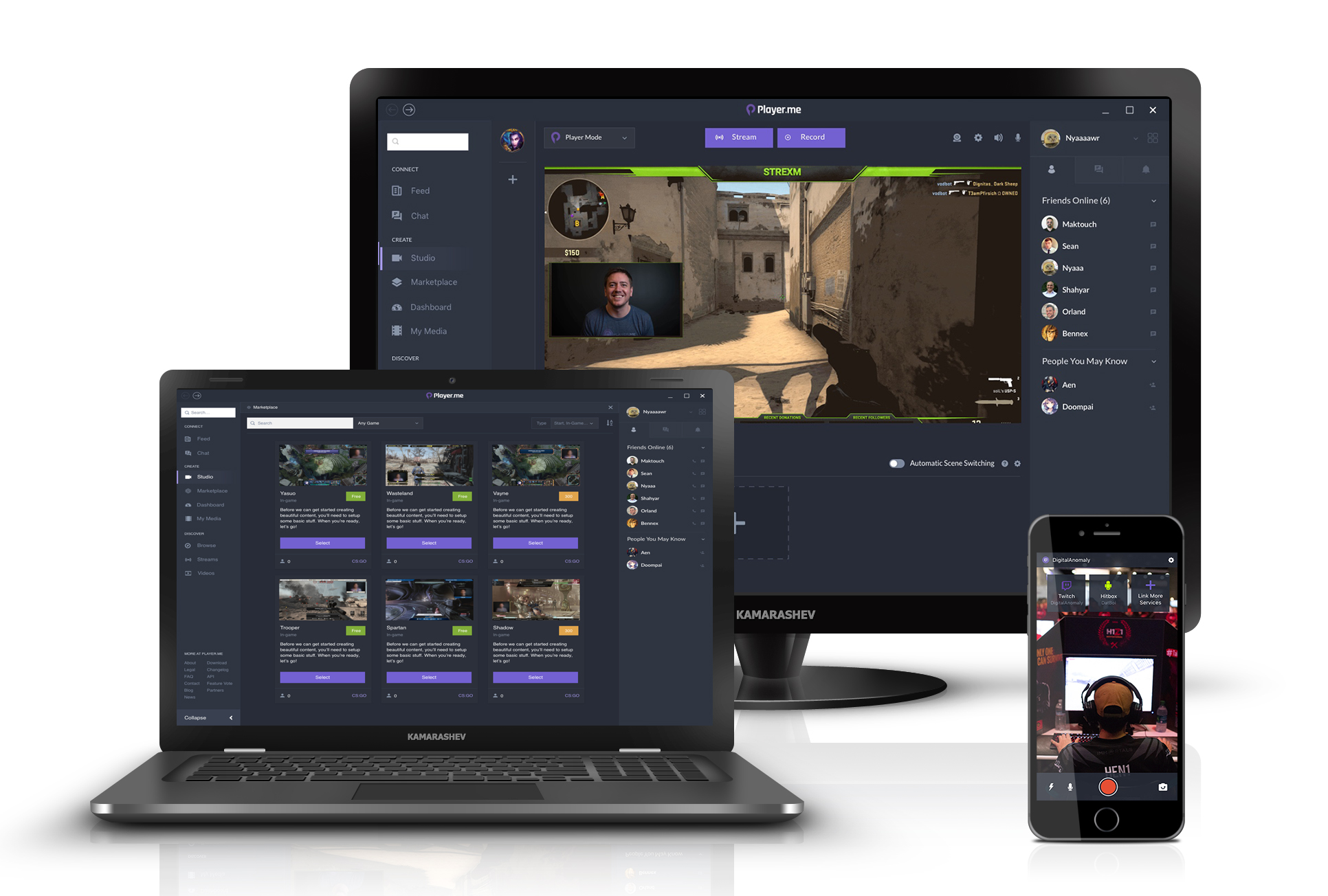 XSplit Announces Player.me Desktop App: Next-Gen Platform for Online Content Creators