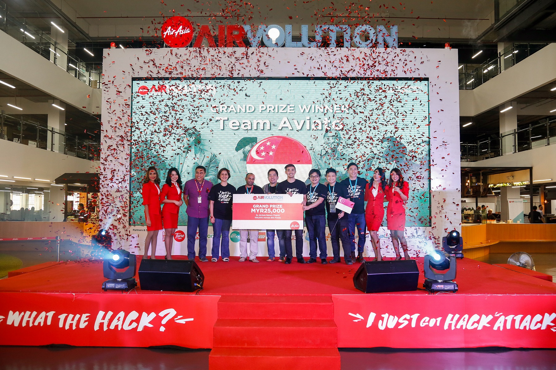 Aviato of Singapore Bags AirAsia Airvolution Hackathon Championship