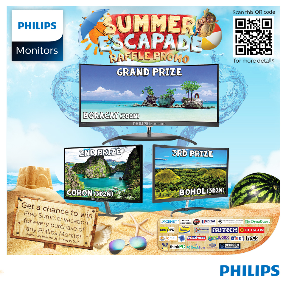 Philips Announces Summer Escapade Raffle Promo!