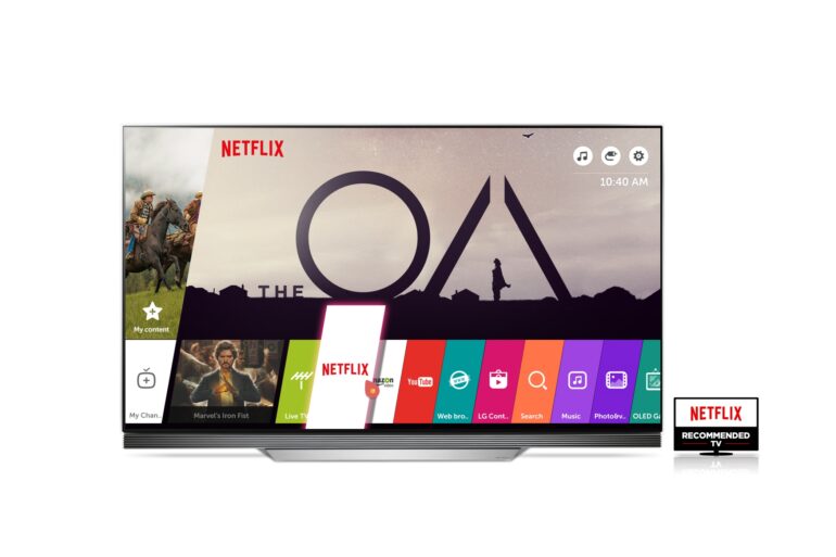 Netflix Recommended TV 2017 LG OLED TV
