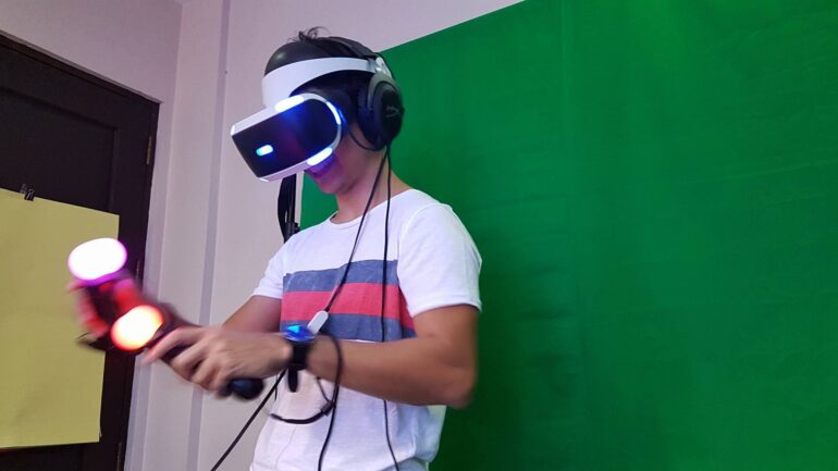 PS VR toying around