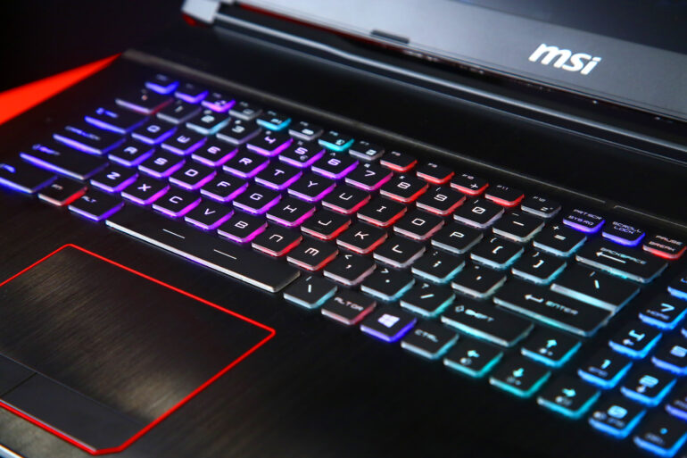 GT75VR Titan New Rapid Mechanical RGB Gaming Keyboard