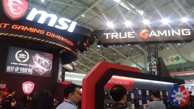 A Quick Look at the MSI Booth in COMPUTEX 2017!