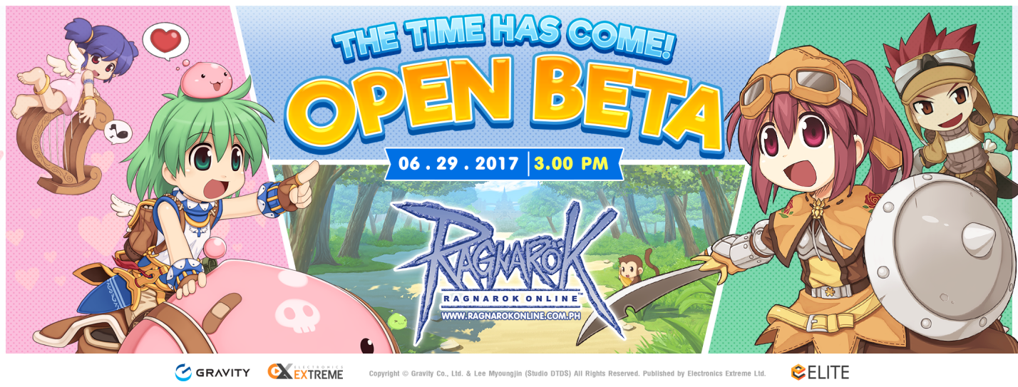 Ragnarok Online PH Open Beta Starts Tomorrow, June 29 at 3PM!