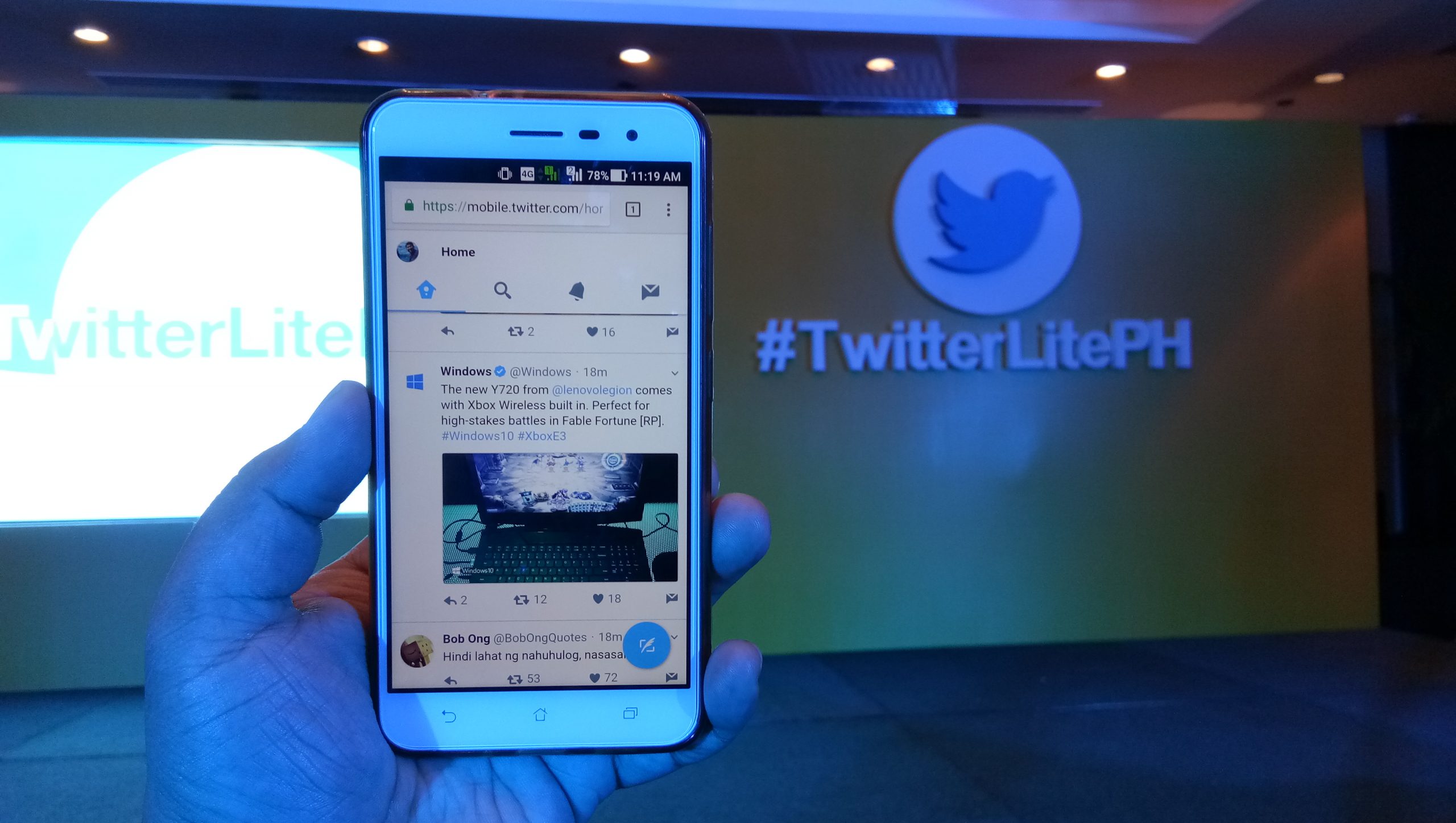 Twitter Lite Officially Launched in PH