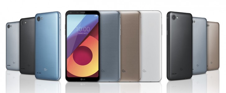 LG Q6, Q6+, and Q6α Unveiled