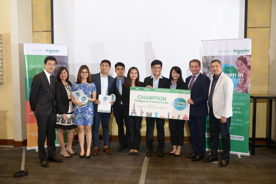 DLSU Manila Students Claim Victory at the Go Green in the City 2017 Country Finals!