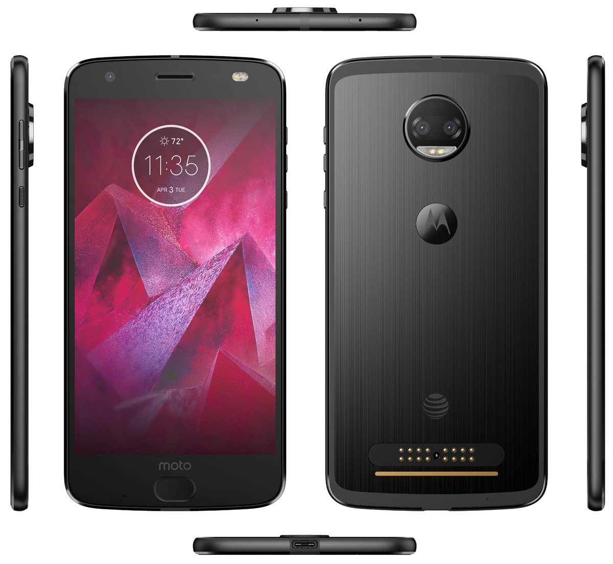 Leaked Moto Z2 Force Press Image Shows Nexus 5 Looks and Dual Rear Cameras