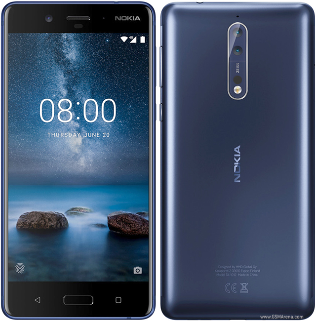 Nokia 8 Goes Official: Quad HD Display, Snapdragon 835, and Dual Zeiss Cameras
