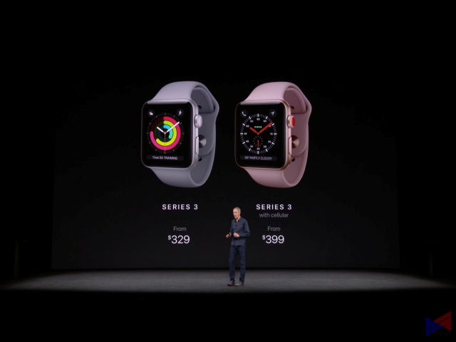 Apple Watch Series 3 Goes Official: WatchOS 4 and Cellular Capabilities