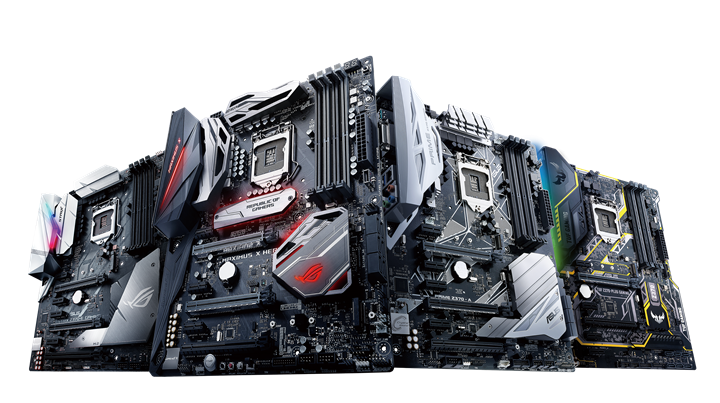 ASUS Announces Z370 Motherboards for Coffee Lake CPUs