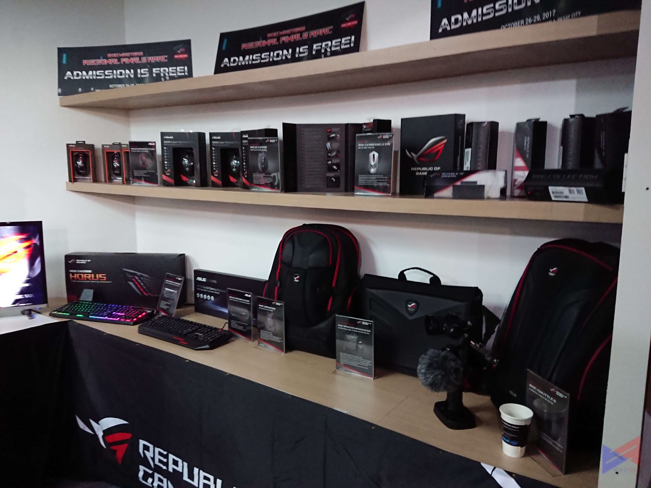 ASUS ROG Gives a Sneak Peak of Newest Tees and Peripherals for PH Market
