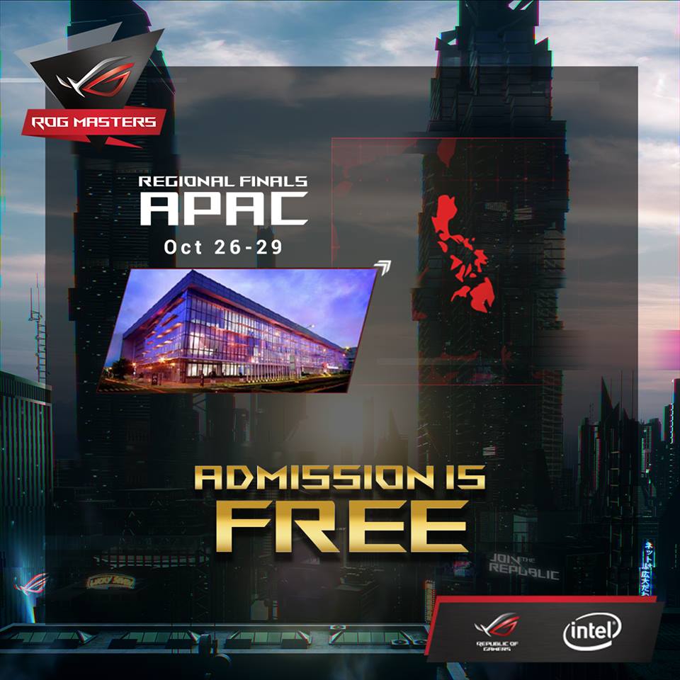 ASUS Announces More Details for Upcoming ROG Masters APAC Finals