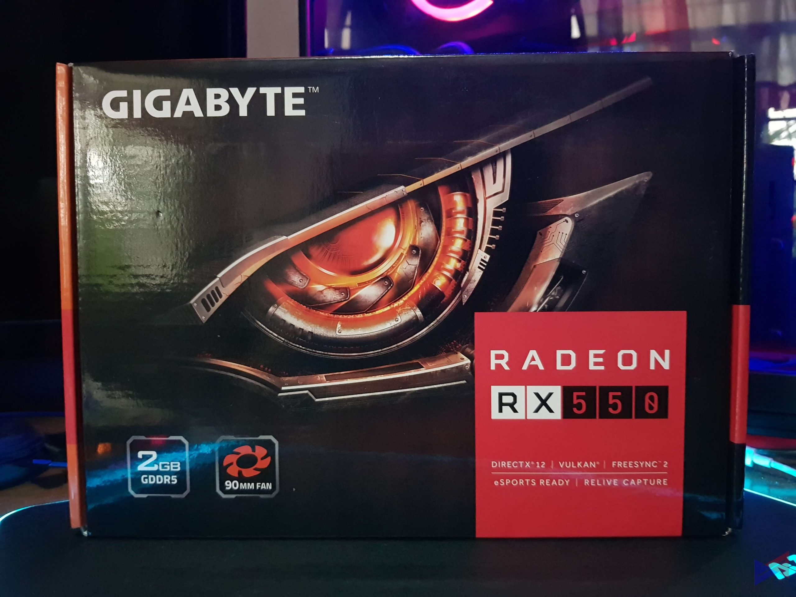 Gigabyte Radeon RX 550 D5 2G Review: Made for eSports