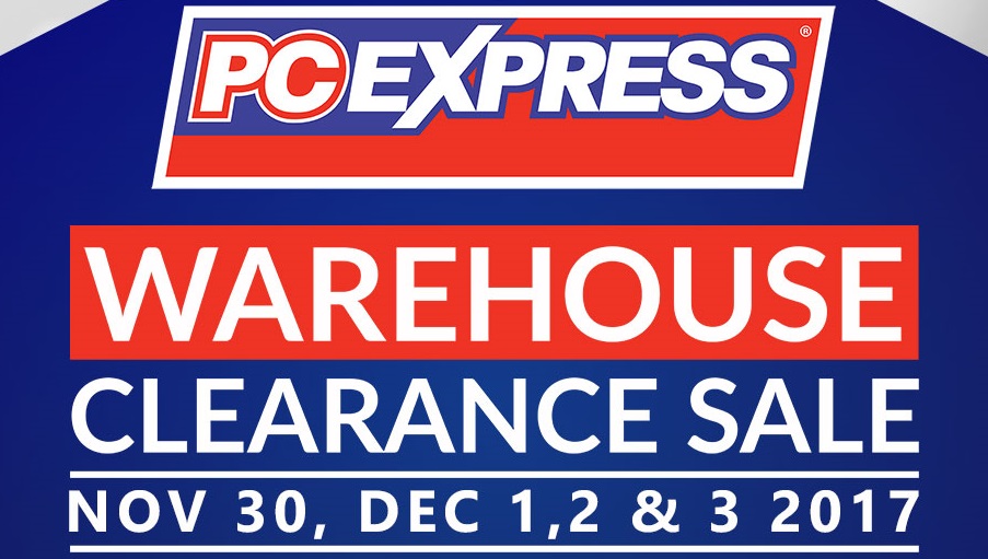 PC Express Announces Annual Warehouse Clearance Sale!