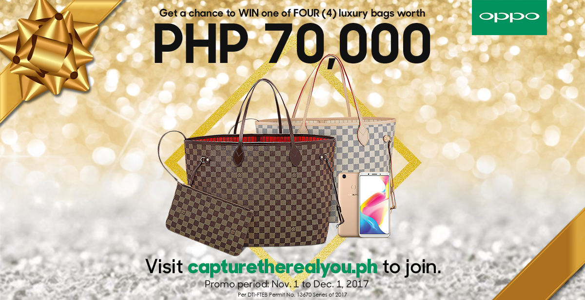 Buy an OPPO F5 and Get a Chance to Win a Luxury Bag Worth PhP70,000!
