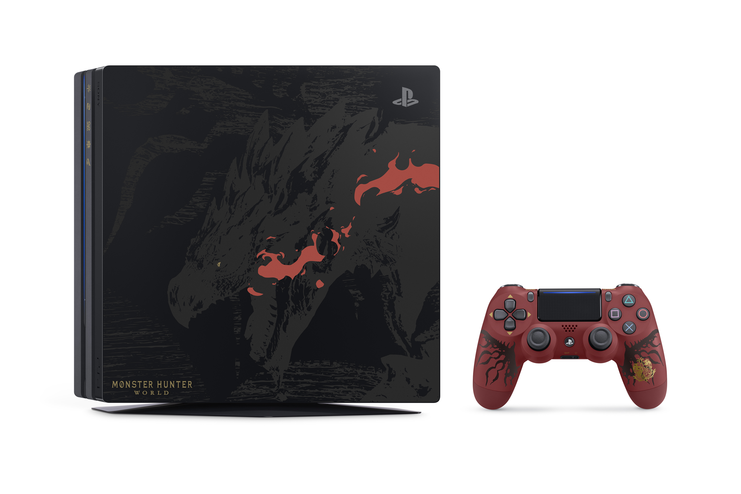 This PlayStation 4 Pro Monster Hunter: World Rathalos Edition is what occupies our mind right now