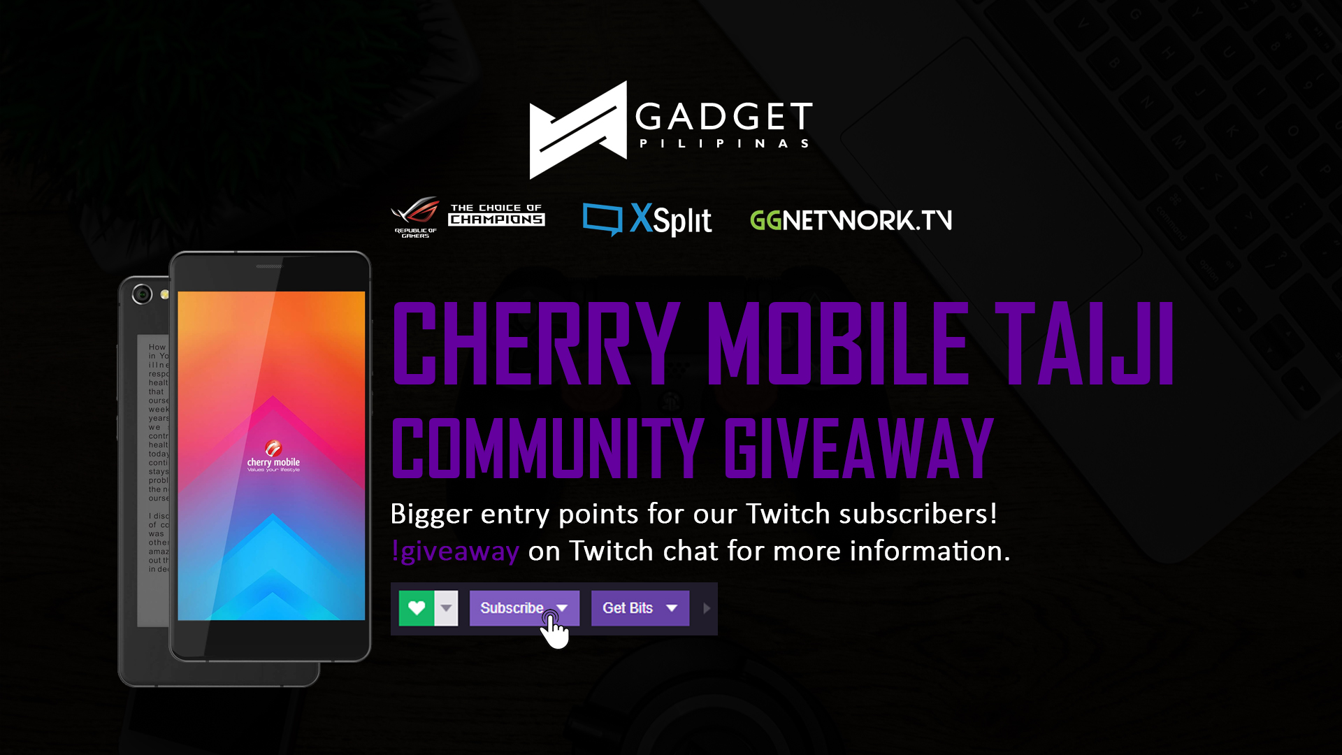 Cherry Mobile Taiji Community Giveaway