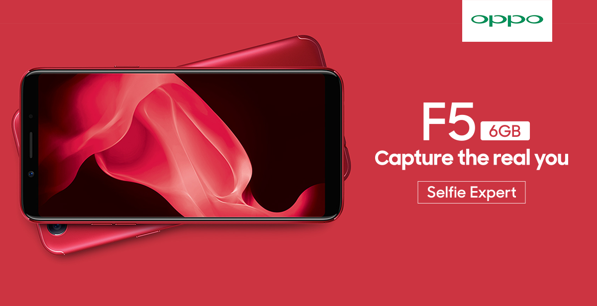 OPPO Announces Limited Edition Red OPPO F5 with 6GB of RAM!