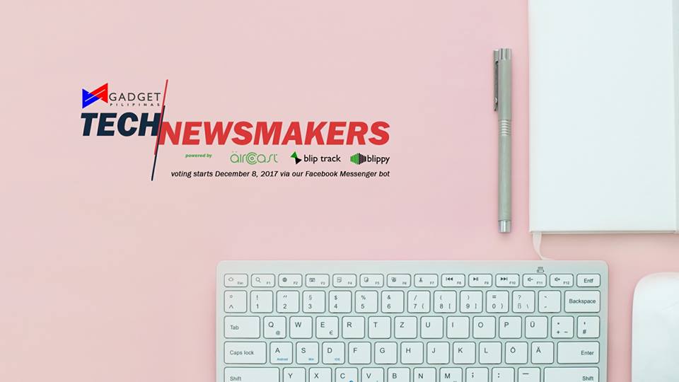 Here are the Nominees for the Gadget Pilipinas Tech Newsmakers 2017!