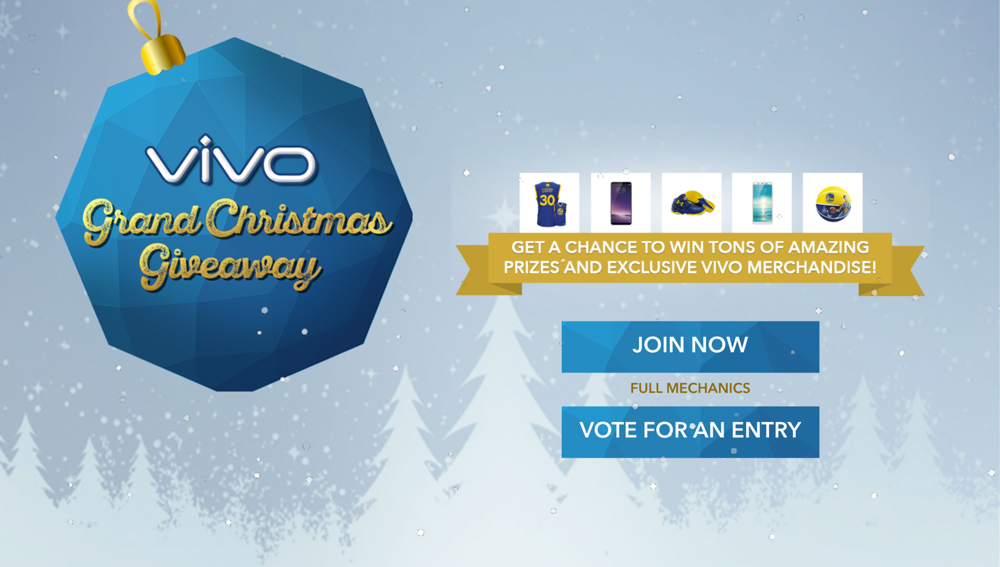 Vivo Announces Grand Christmas Giveaway