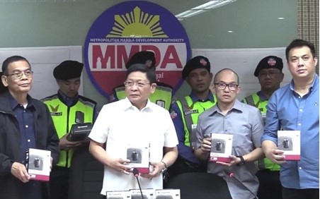MMDA Equips Traffic Enforcers with Transcend DrivePro Body 10 Cameras