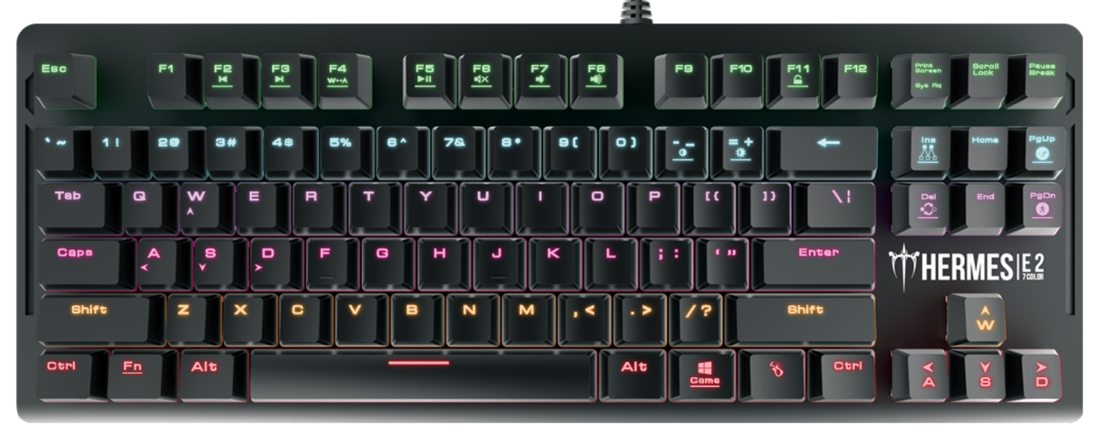 Gamdias Hermes E2 7Color Mechanical Gaming Keyboard Review