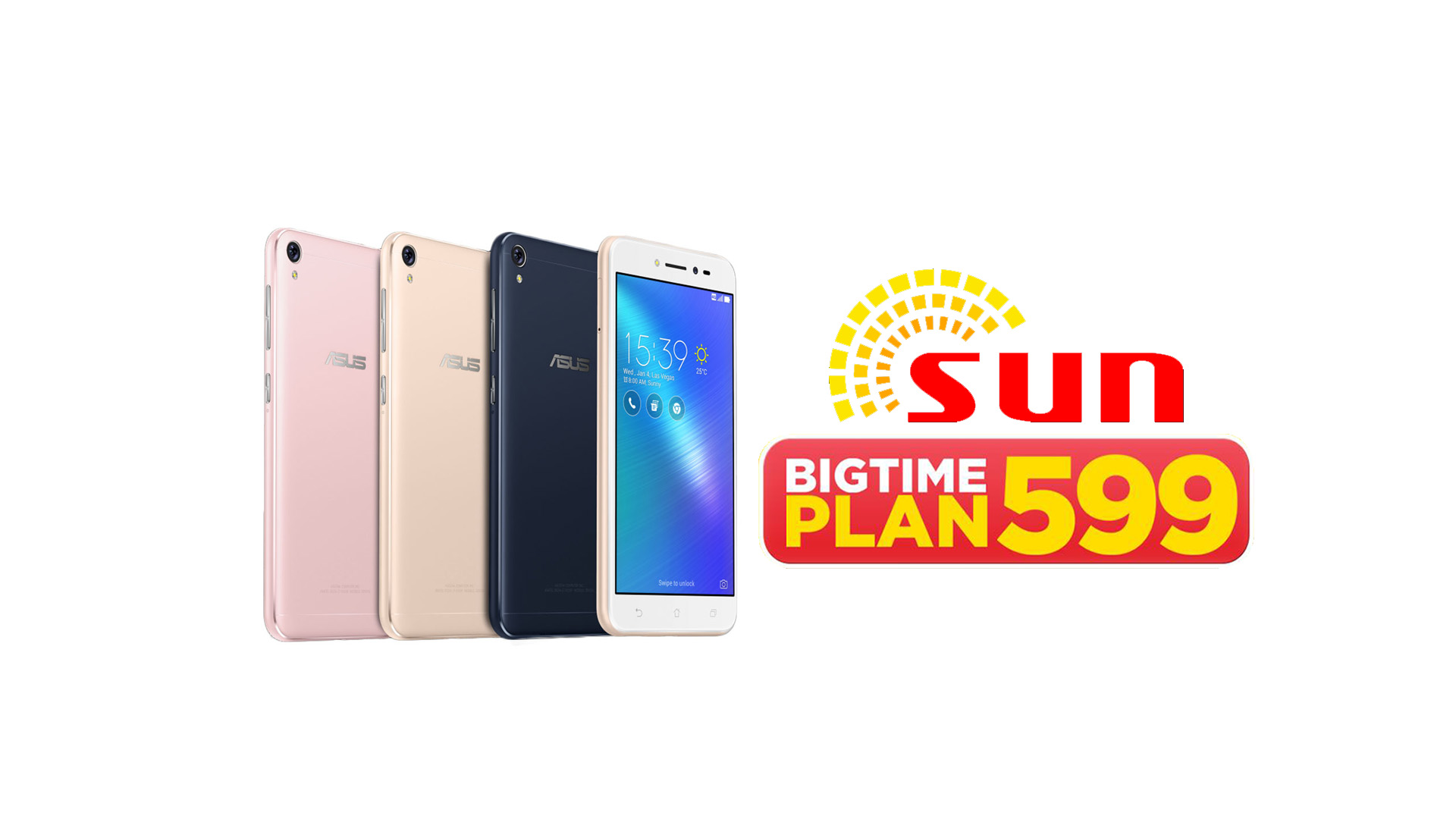 Zenfone Live, Now Free at SUN Bigtime Plan 599