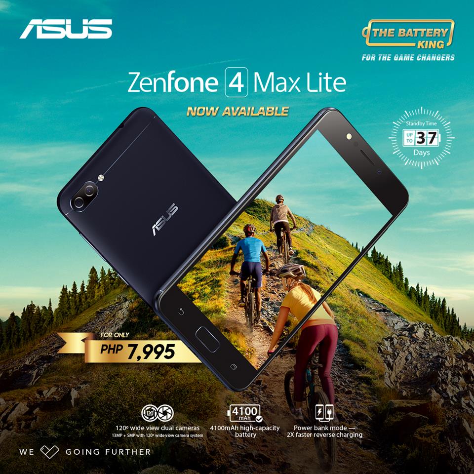 ASUS Zenfone 4 Max Lite Officially Launches in PH