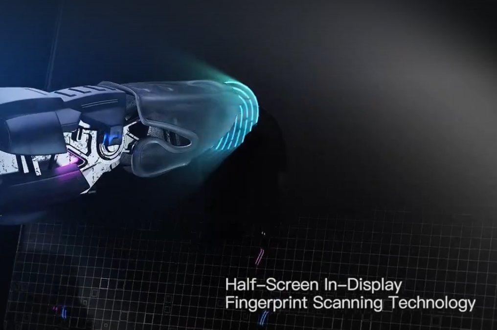 Vivo Apex Concept Phone Half Screen Fingerpritn Sensing Technology