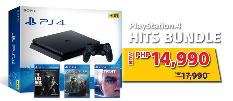 PS4 bundles for P3,000 less!