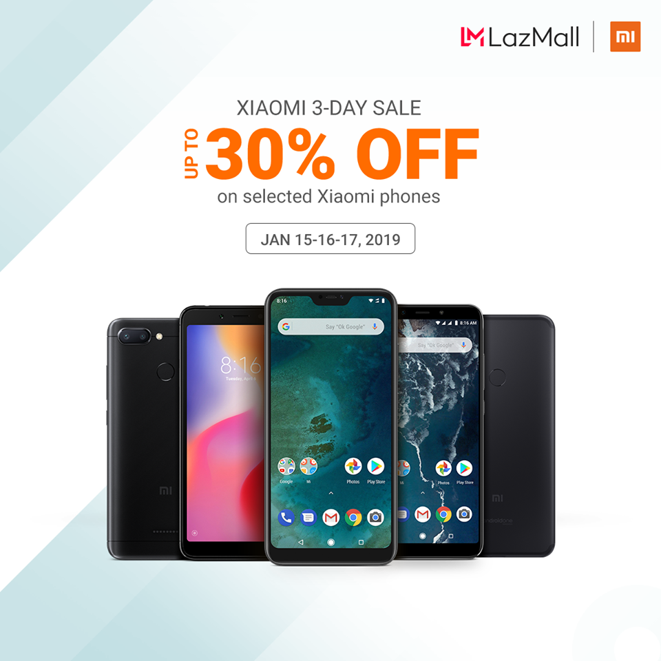 Xiaomi to hold a 3-day sale in Lazada