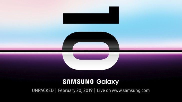 Samsung Galaxy S10 launch date announced