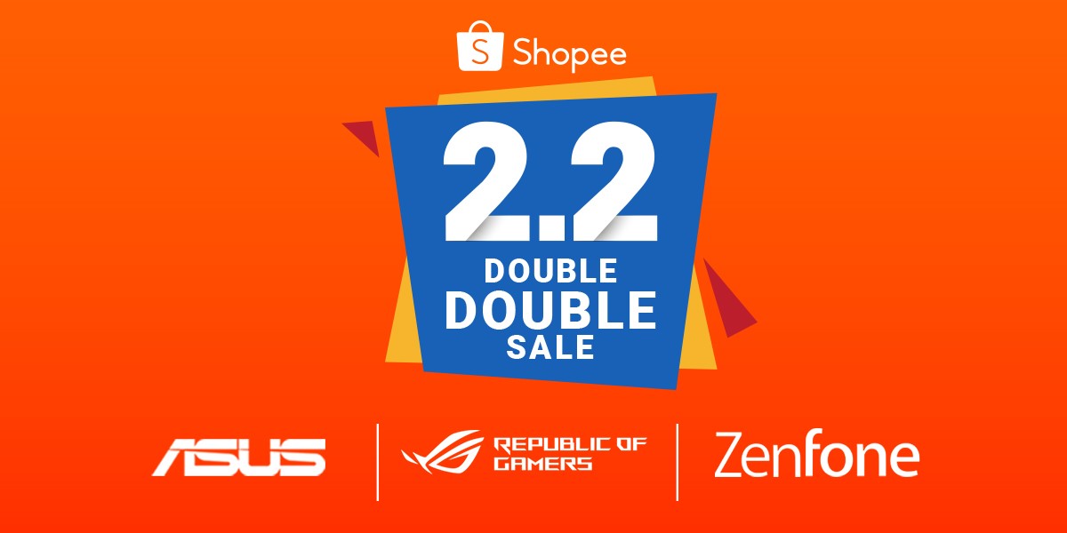 Get Incredible Deals on ASUS Products on Shopee’s 2.2 Double Double Sale!