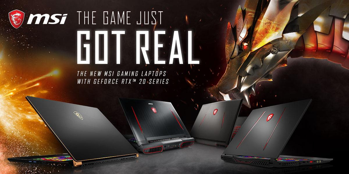 MSI Announces RTX-Powered Gaming Laptops for PH!