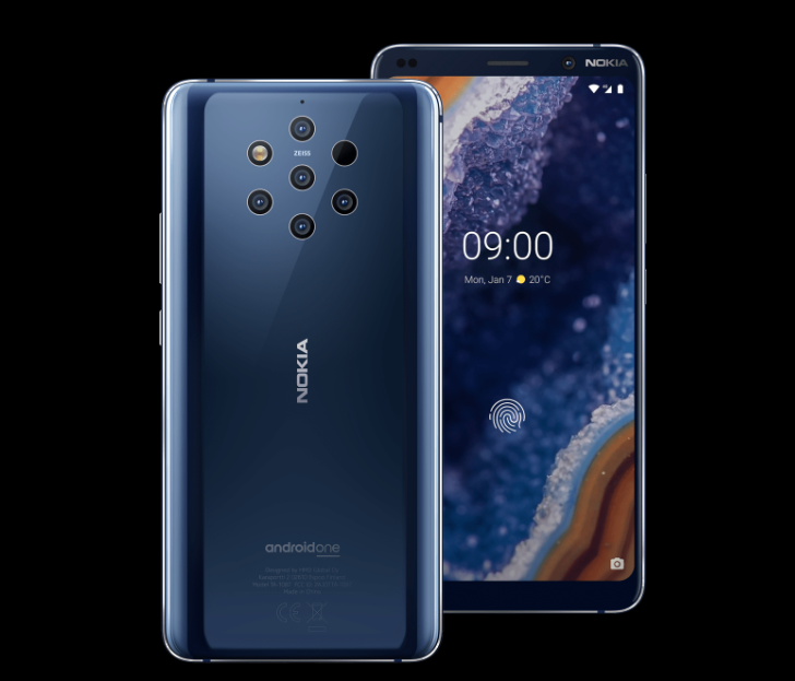 You think 3 cameras is a lot? The Nokia 9 PureView has 5!